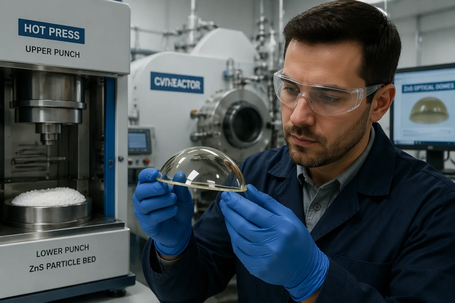 Step 3: Optical Dome Lens Manufacturing — Forming and Shaping