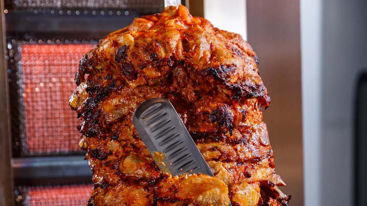 How A Vertical Rotisserie Works