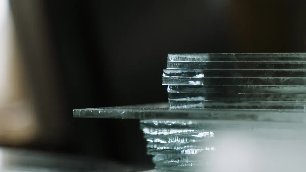 Materials for Optical Transceiver Window Glass