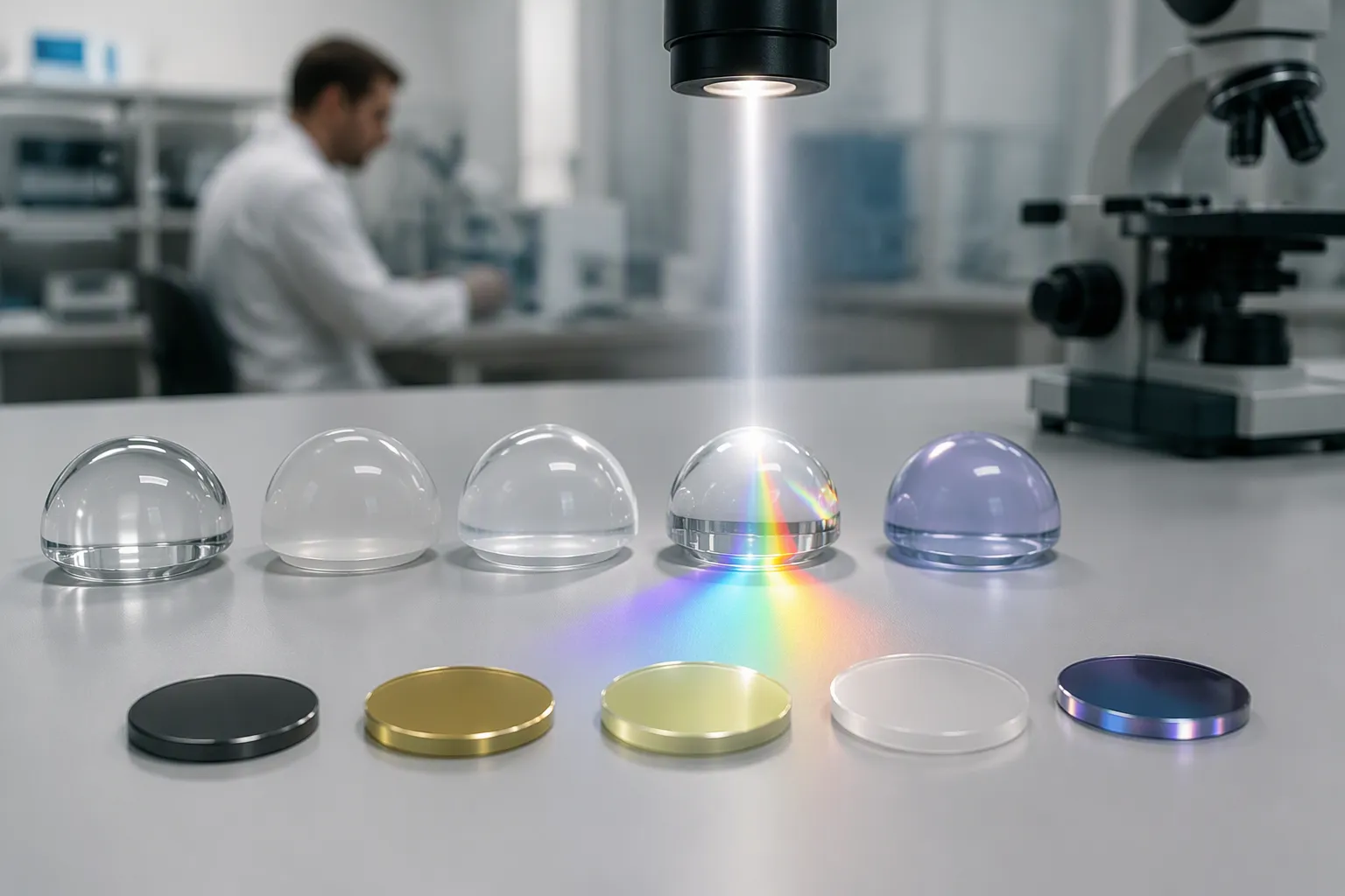 Material Selection for Optical Domes