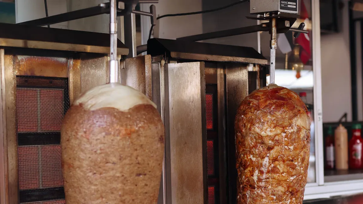 Vertical Rotisserie Design