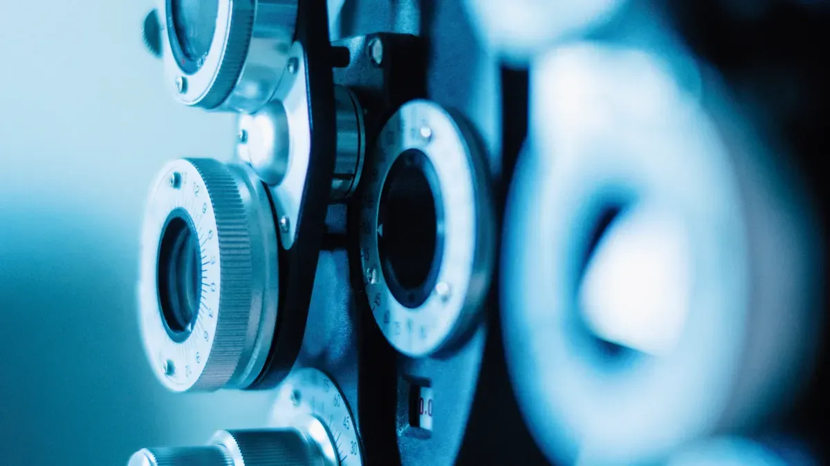 What is a C-Lens and where is it used in fiber optics?