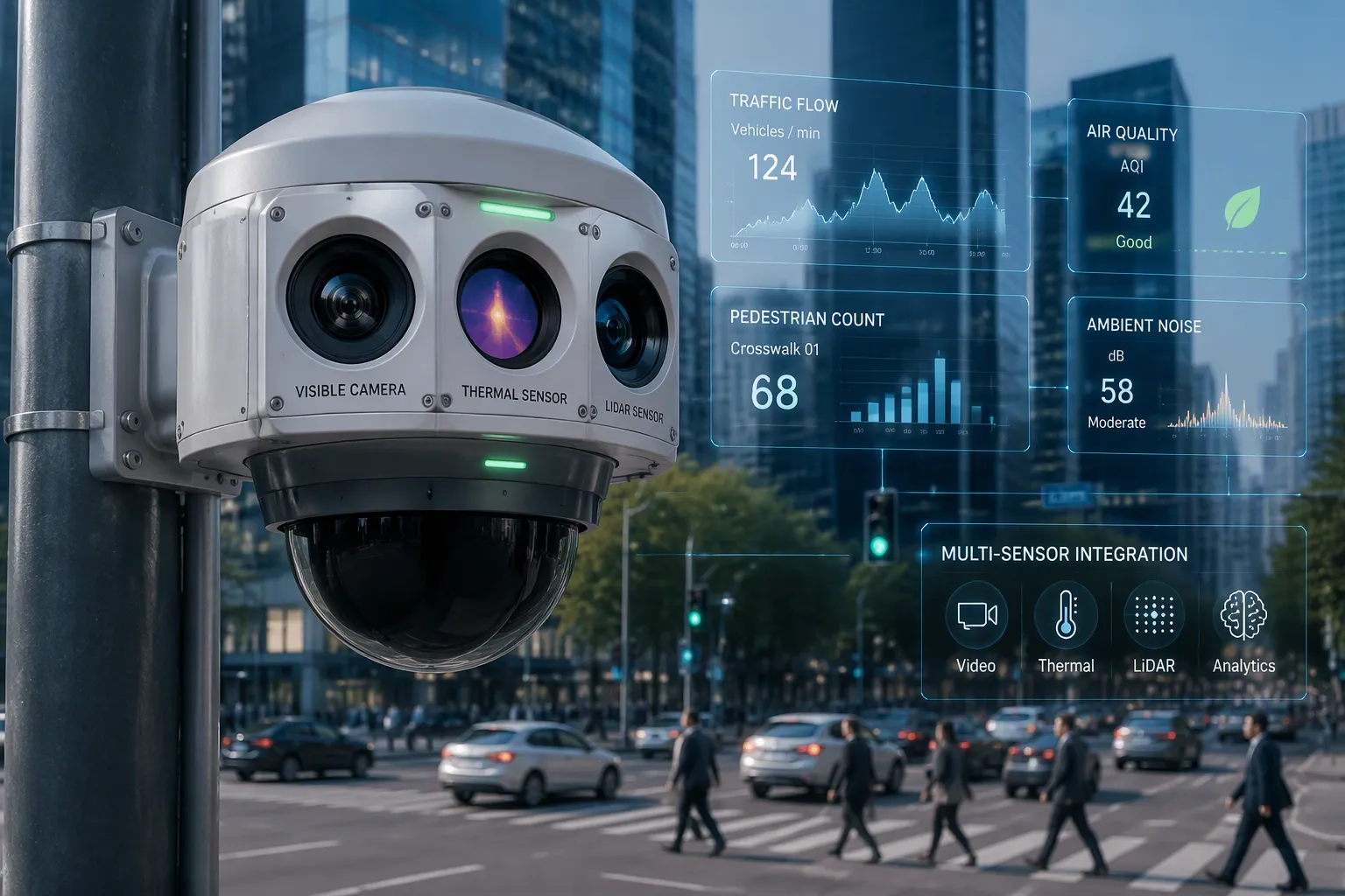 Multi-Sensor Integration and Smart-City Demand