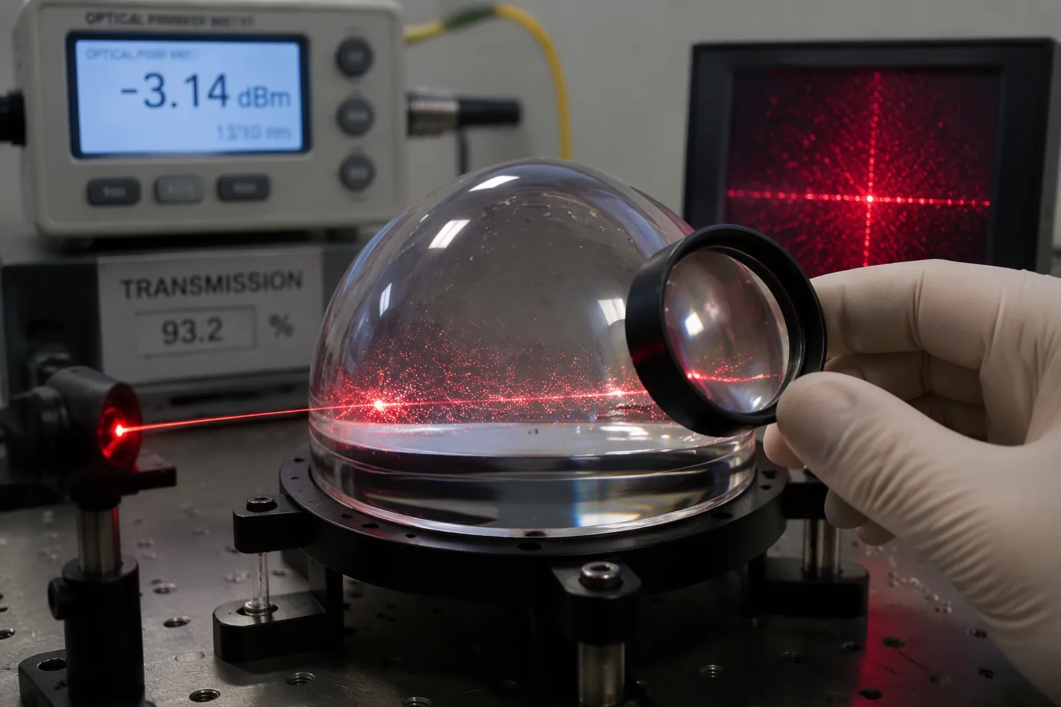 Optical Performance of an Optical Dome