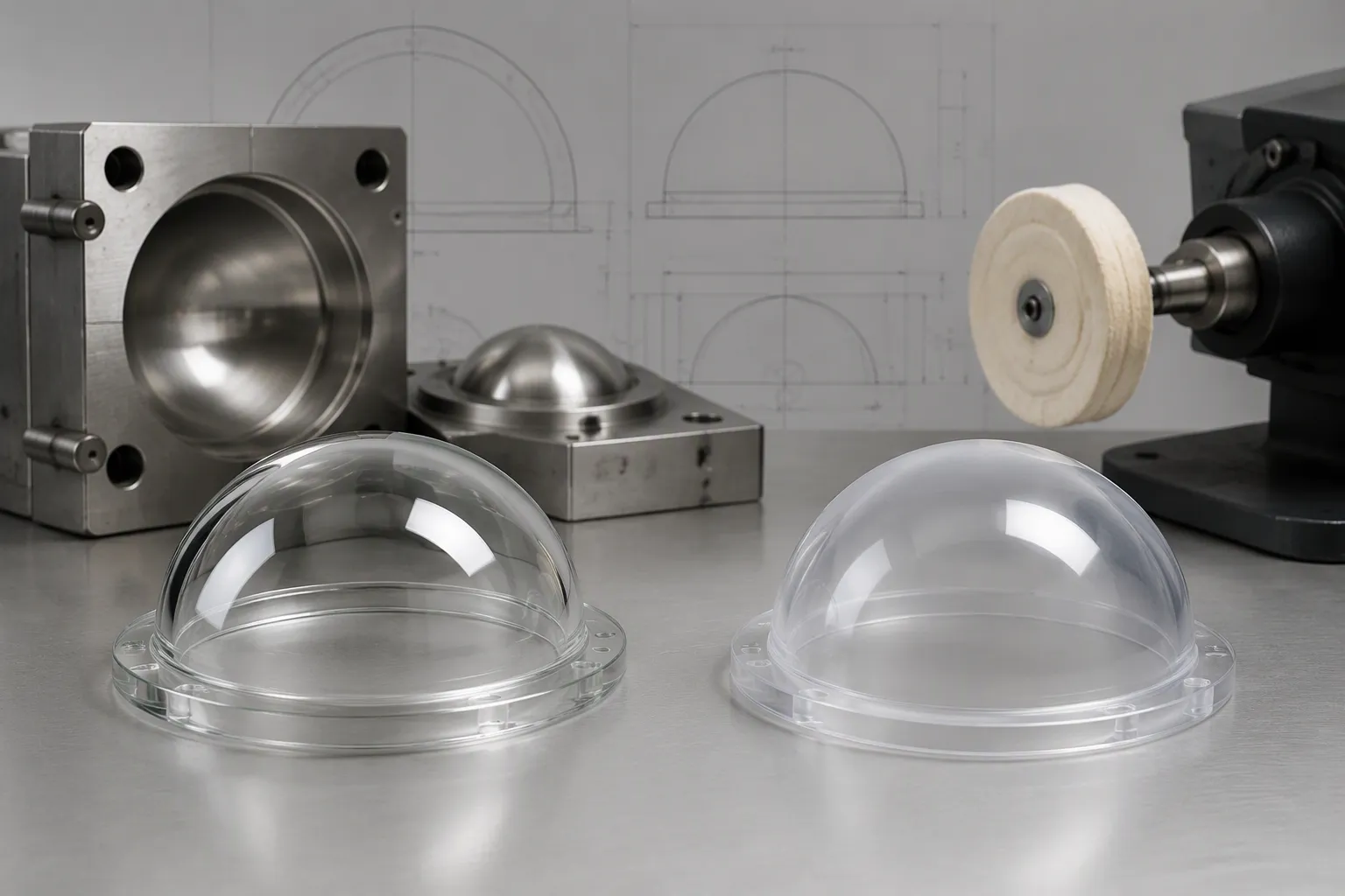 Materials and Manufacturing for Optical Domes
