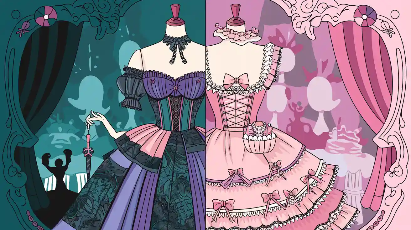 Gothic vs Sweet Lolita Dresses in 2025 Trends