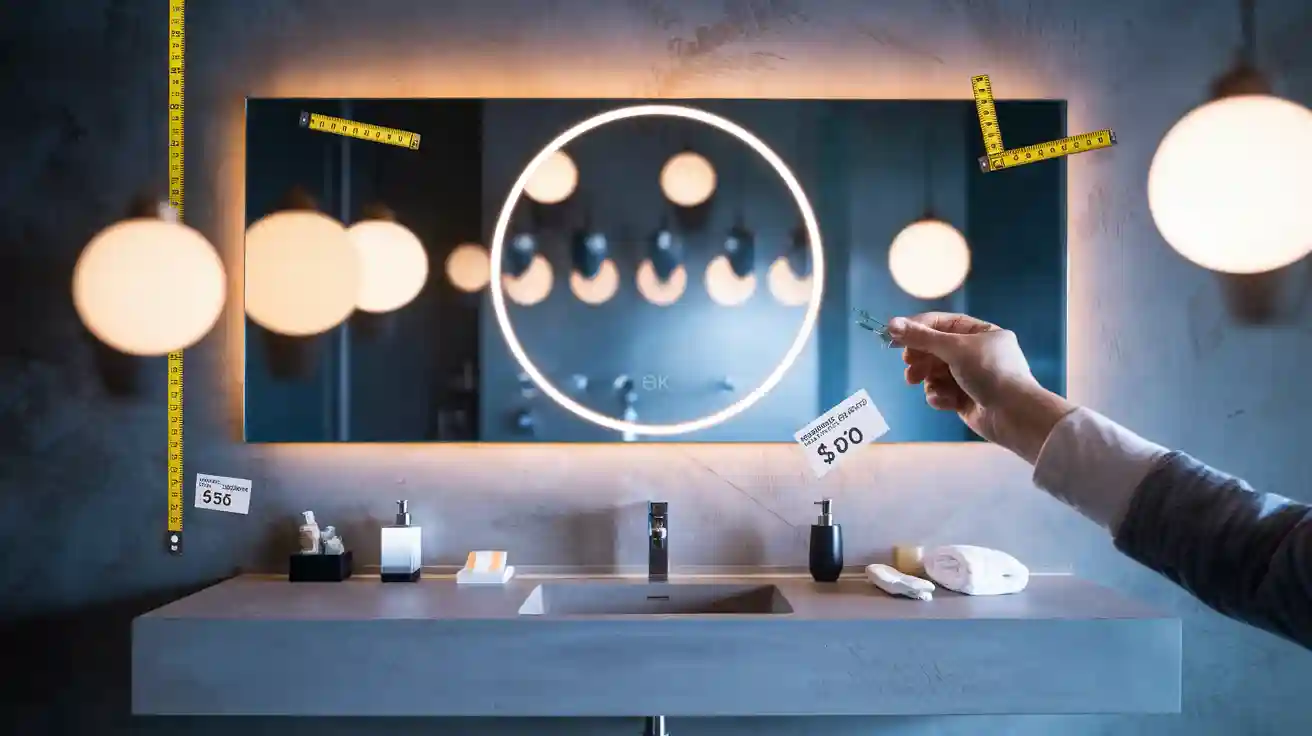 What Factors Affect the Cost of Custom Bathroom Mirrors