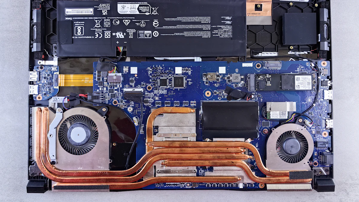 Laptop cooling systems