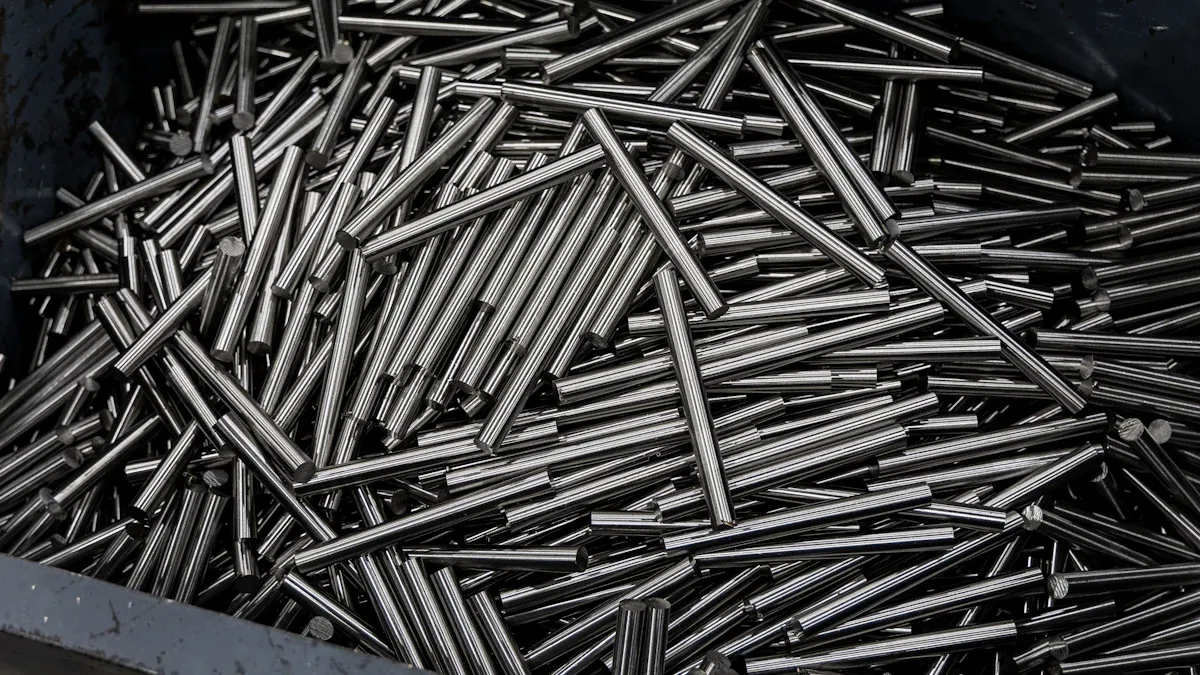 steel rods