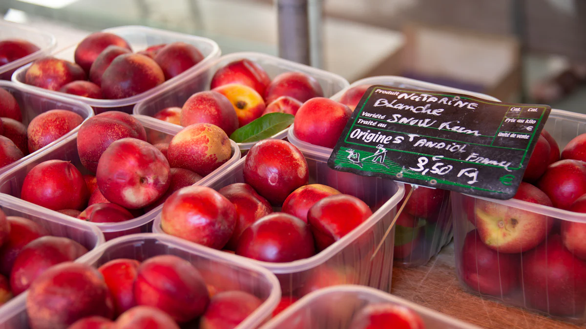 Types of plastic fruit containers and their recyclability