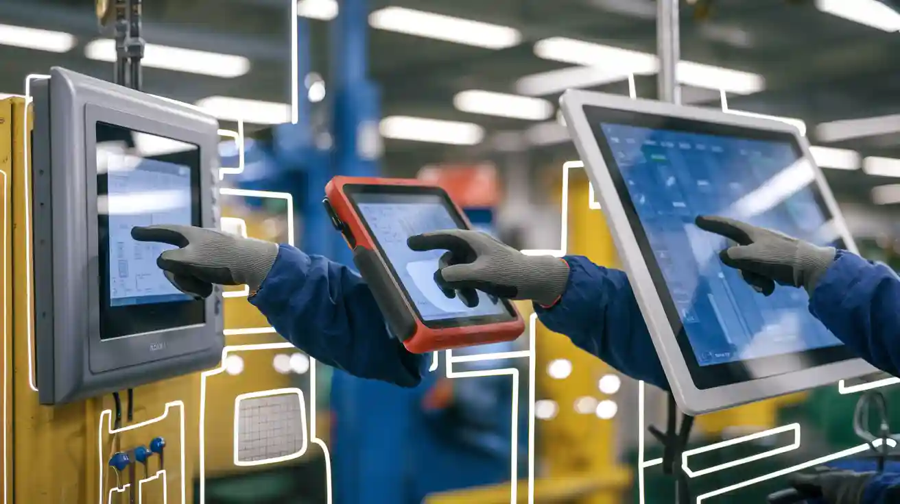 What Are the Main Types of Industrial Touchscreens Used Today