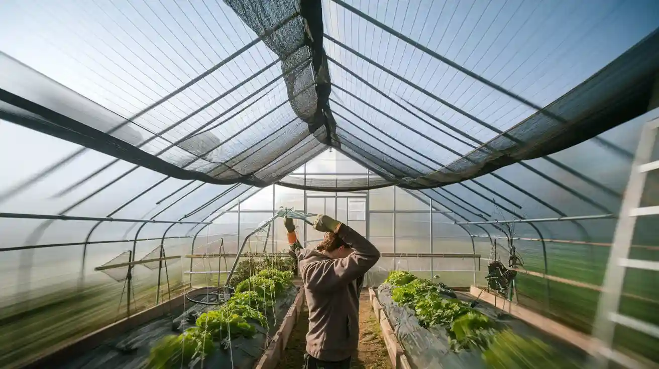 How to Maintain and Fix Greenhouse Shade Netting