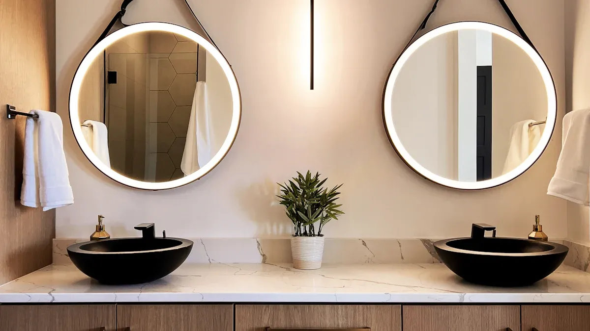 Types of Bathroom Mirror Shapes
