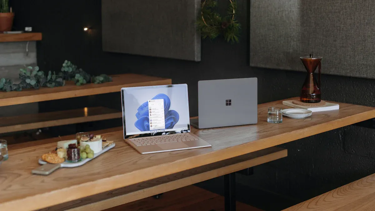 How to connect two laptop screens