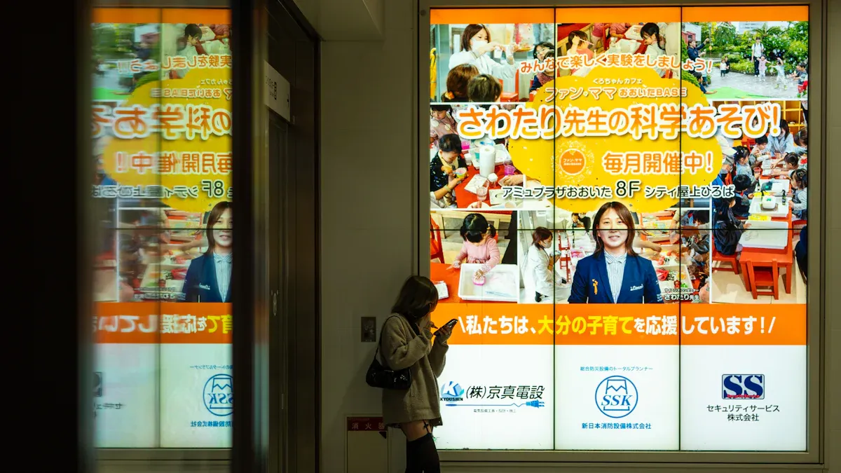 Commercial Display Screen Features & Uses