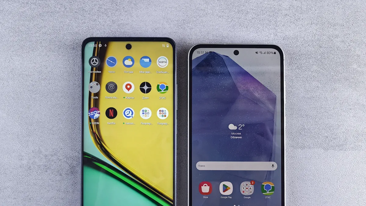 The Evolution of Smartphone Displays from OLED to HMO