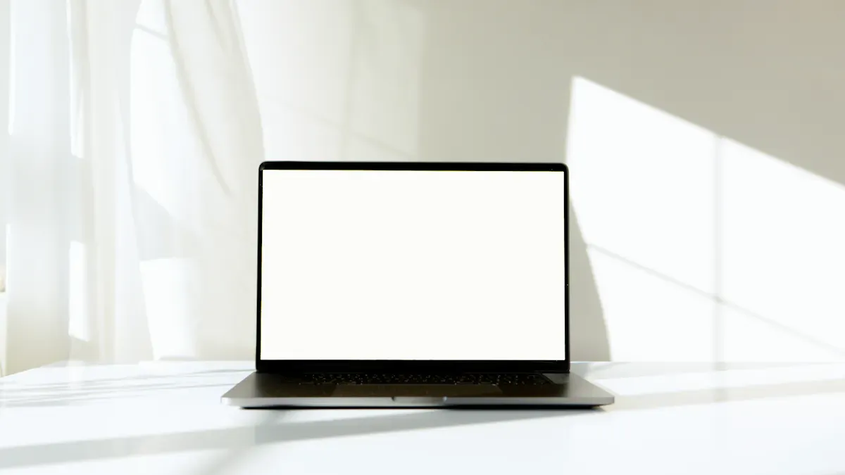 What to do if you encounter a white screen on the monitor