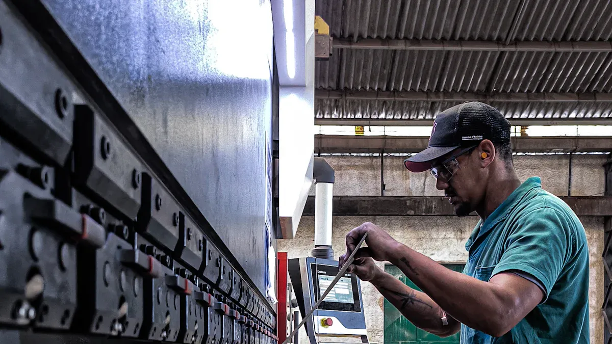 El principio de funcionamiento de una plegadora hidráulica CNC