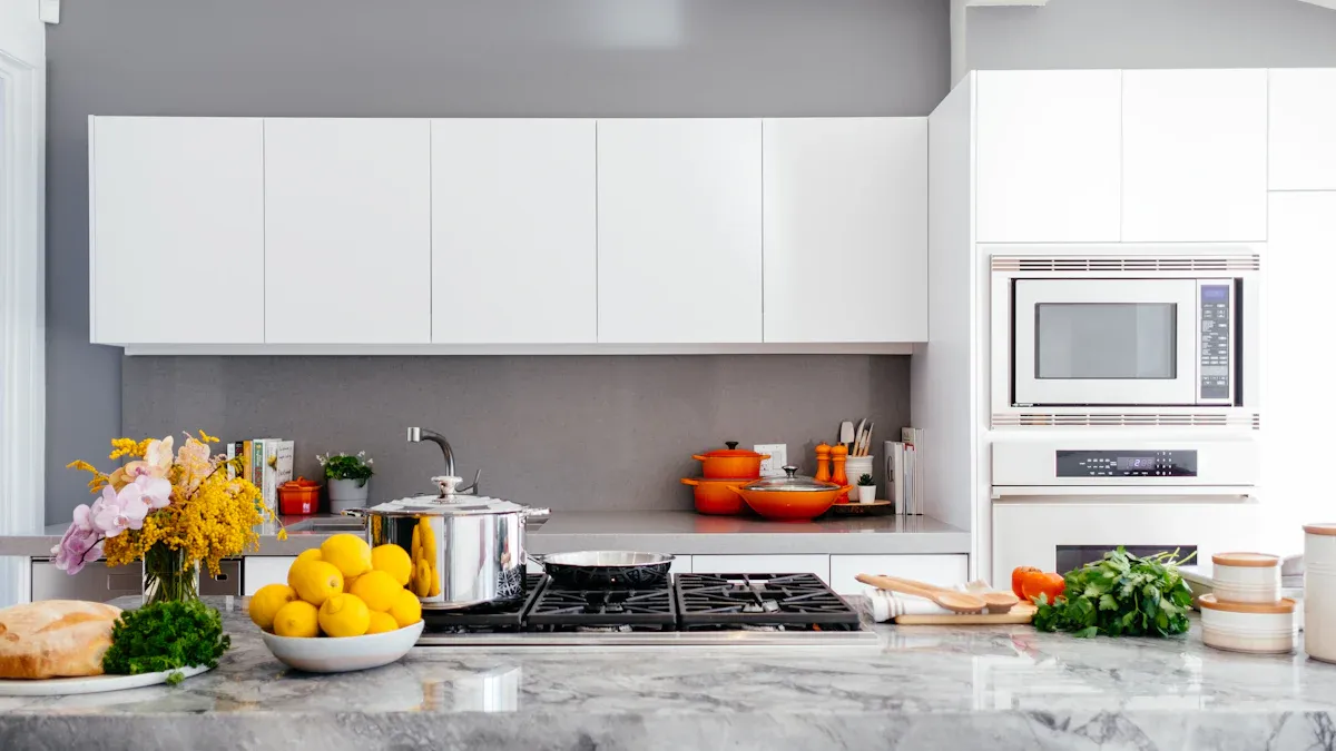 Comparing HPL with Solid Surface Materials for Modern Kitchens