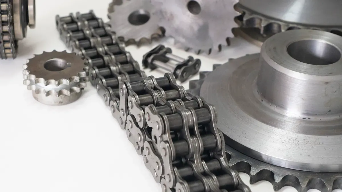 Apron Conveyor Chain Preparation