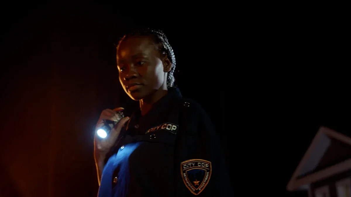 Tactical Flashlight for Law Enforcement Applications