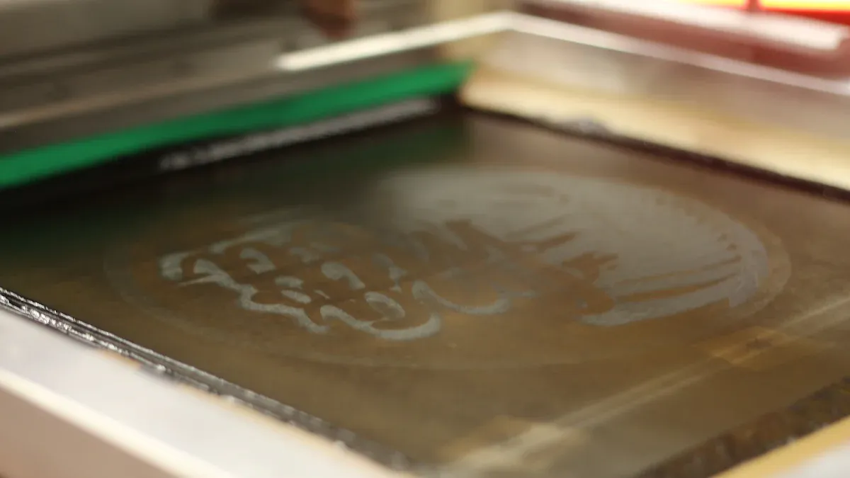 Materials and Tools for Screen Printing on Metal