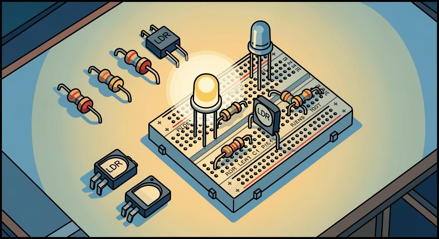 10 Simple LDR Circuits for Aspiring Engineers