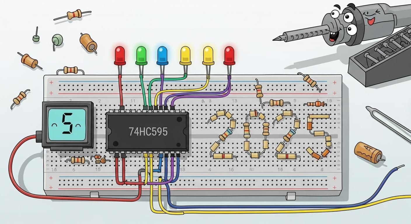 Top 5 Beginner 74hc595 Projects for 2025
