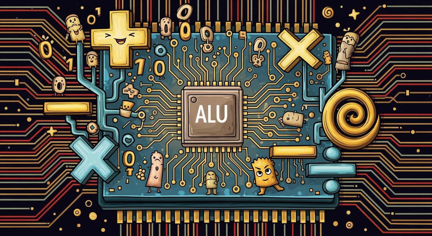 The arithmetic logic unit a computer'
style=