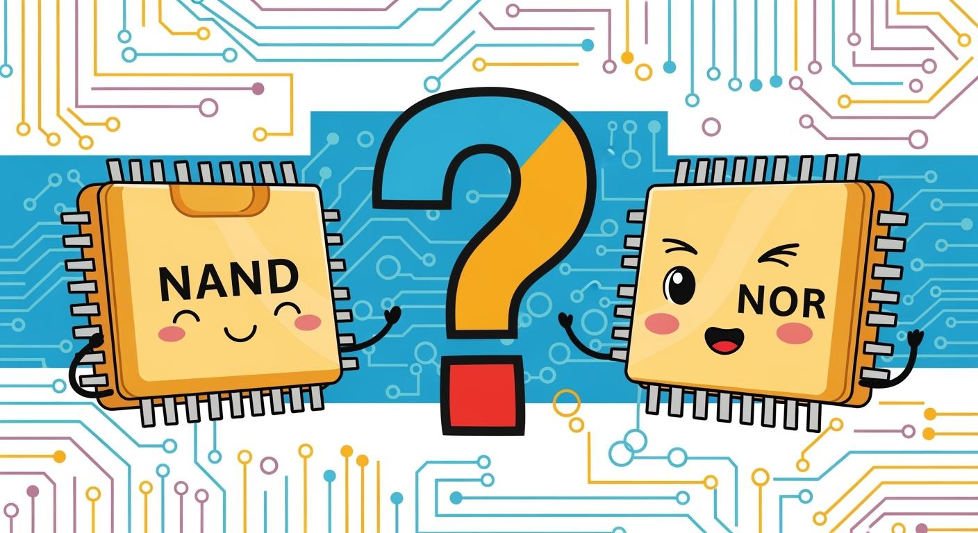 NAND or NOR Flash Which is Right for Your Project