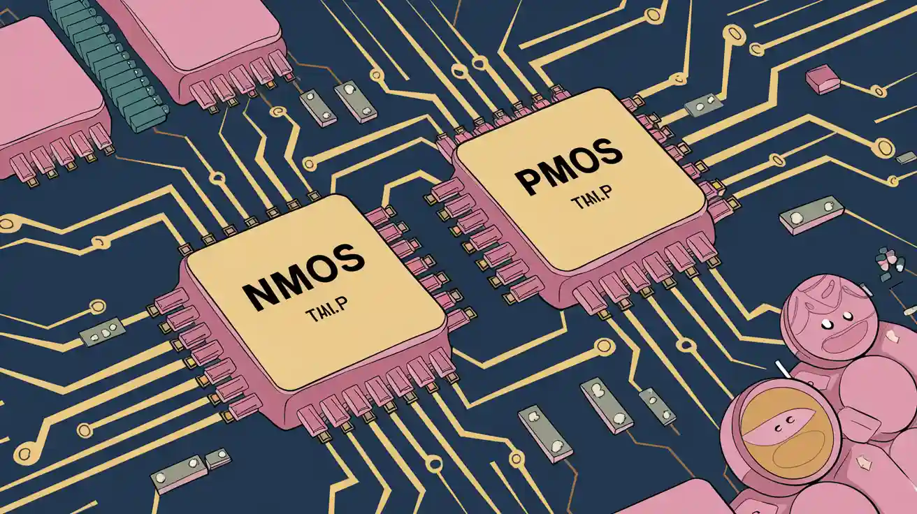 The Impact of NMOS and PMOS Differences on Integrated Circuit Design