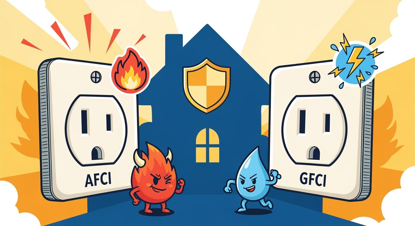 AFCI vs GFCI How to Protect Your Home from Fire and Shock