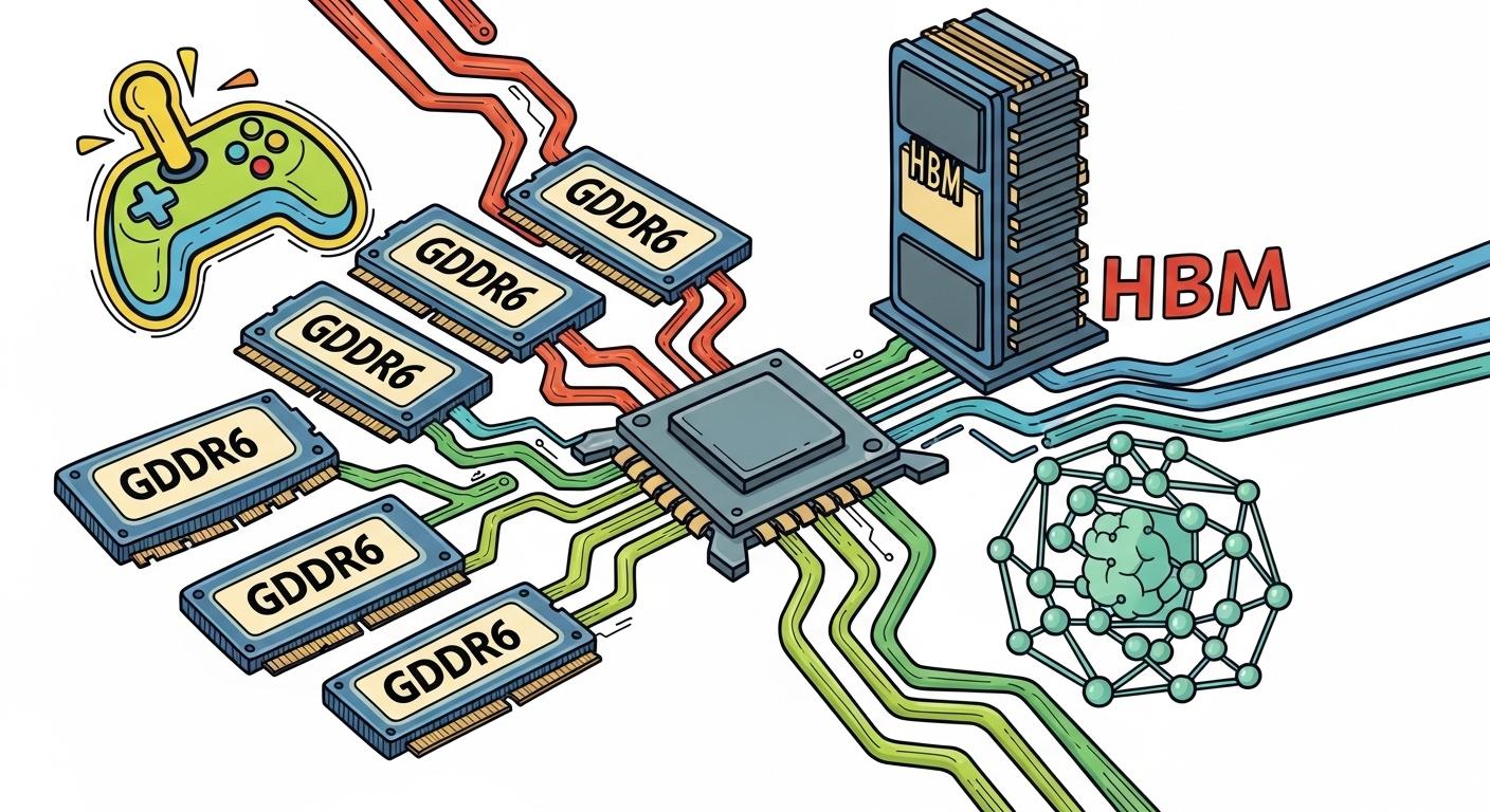GDDR6 vs HBM Unpacking GPU Memory for Gaming and AI