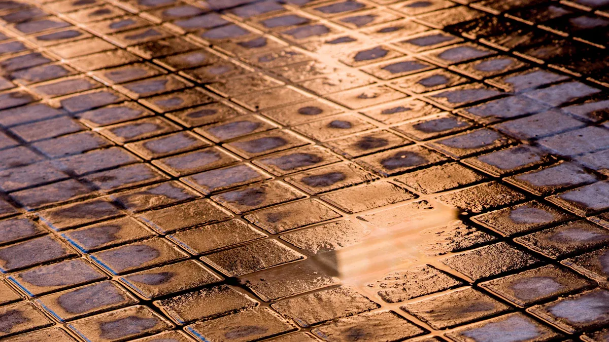 Brick Paver Lights in Outdoor Use