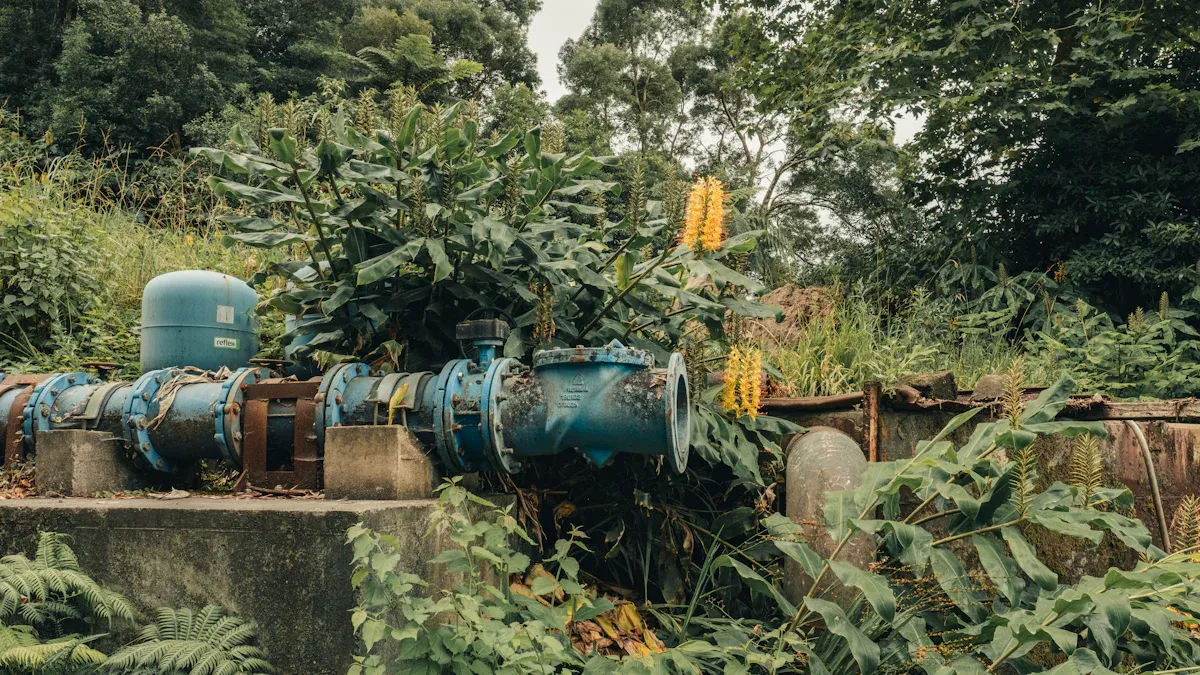 Hot climate challenges for compressed air pipe systems