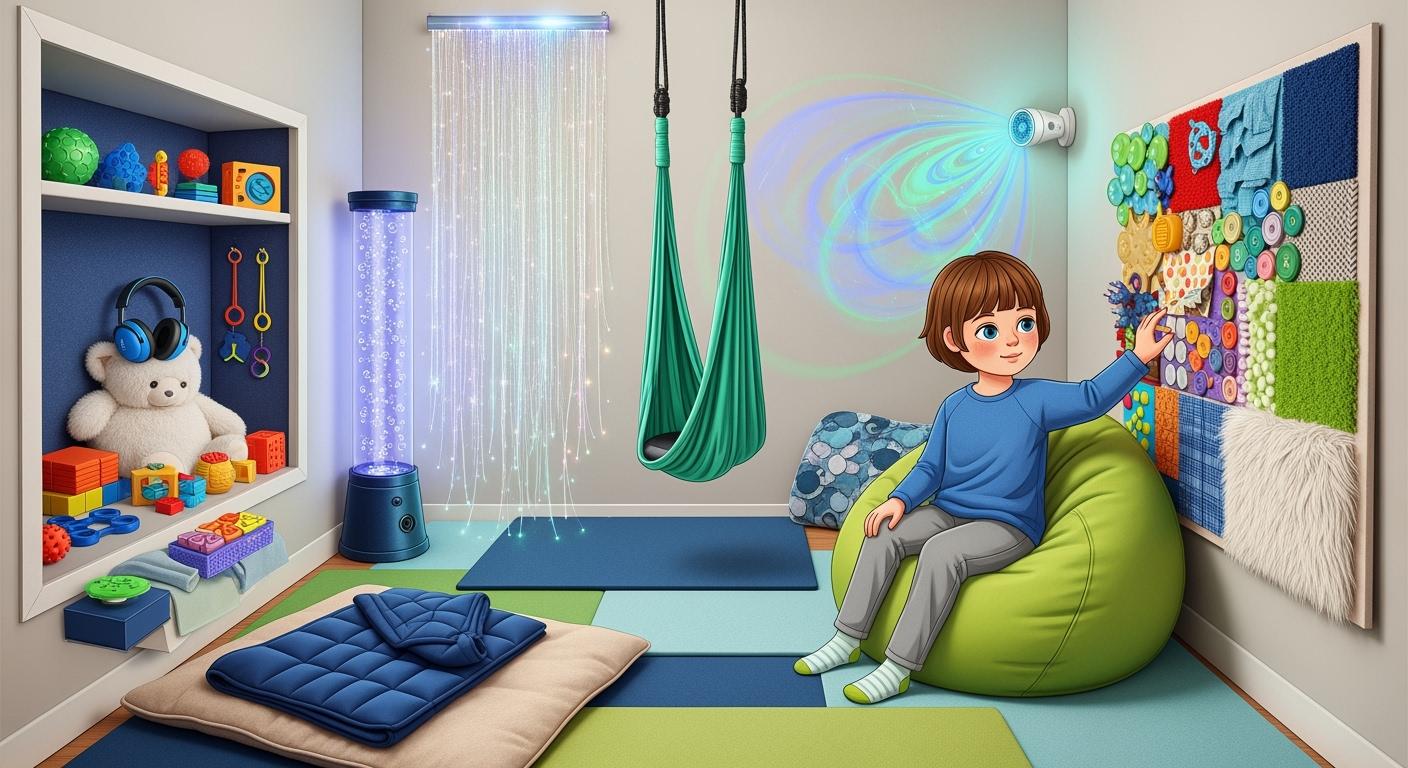 15 Calming Sensory Room Equipment Ideas for Autism
