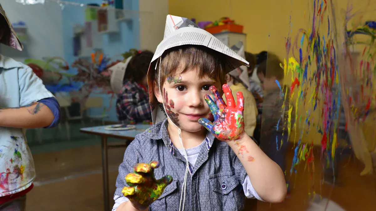 Messy Play and Learning