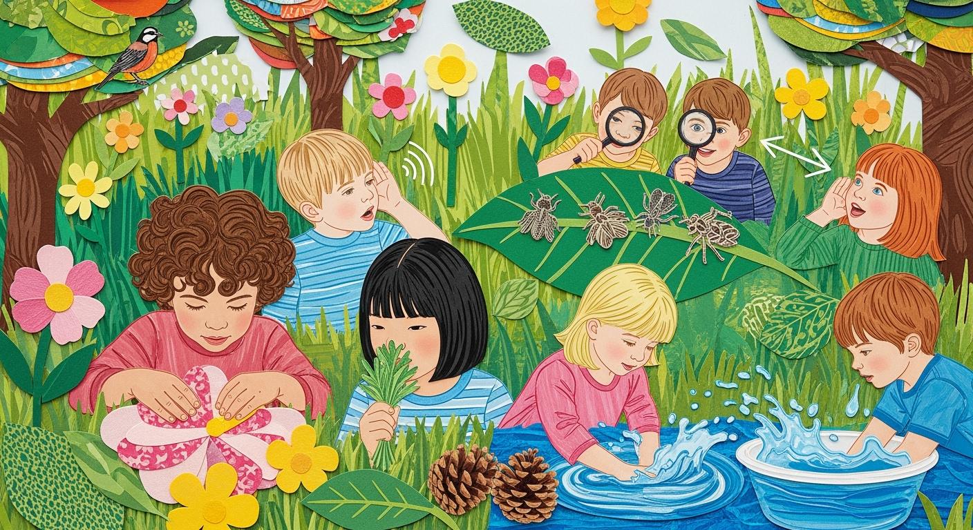 Surprising spring sensory activities for curious kids