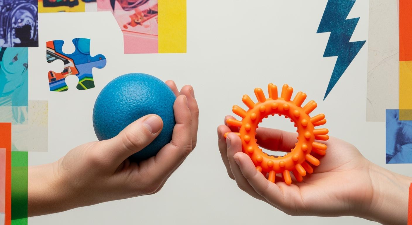 Squeeze fidget toys: surprising differences for autism and ADHD