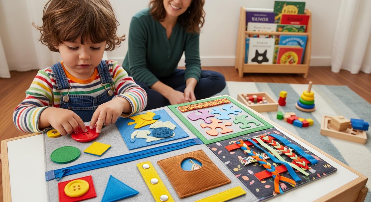 How to Choose a Montessori Felt Busy Board That Grows With Your Child