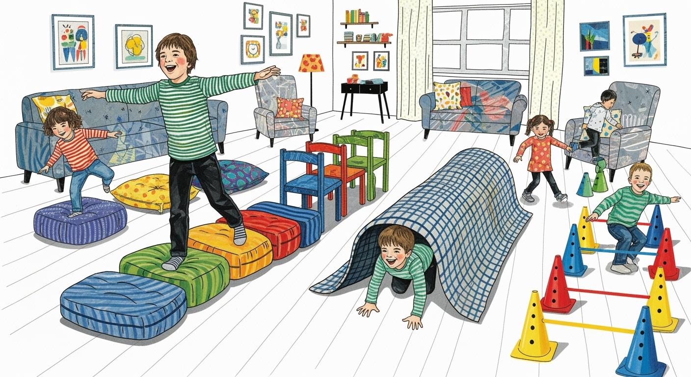 Fun Indoor Obstacle Course Activities Every Kid Will Love