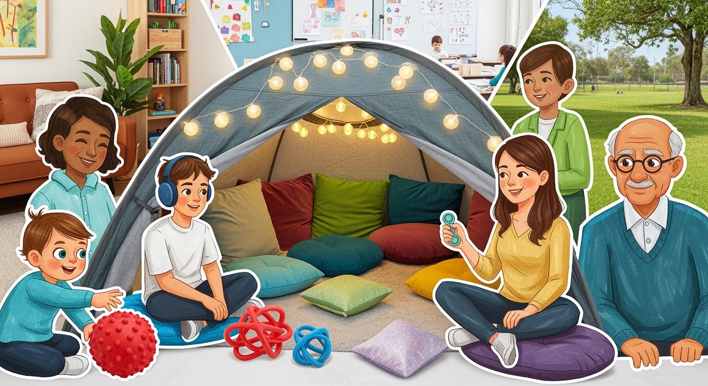Portable sensory room creates happy spaces everywhere