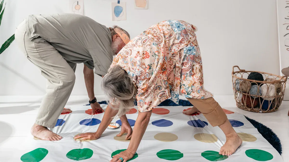 Setting Up Your Twister Game Mat