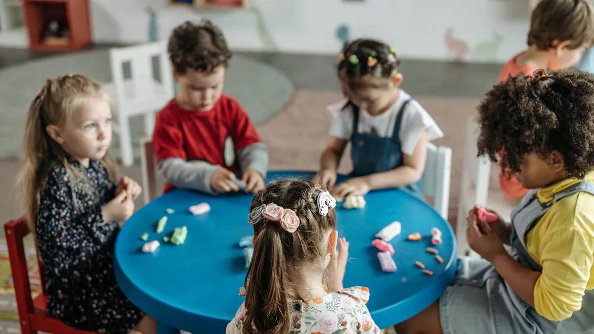 DIY Playdough And Dough Sensory Activities