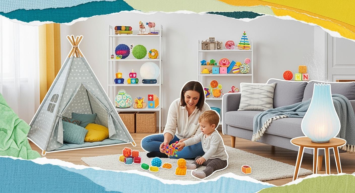 10 tips esenciales para elegir artículos para la sala sensorial en casa