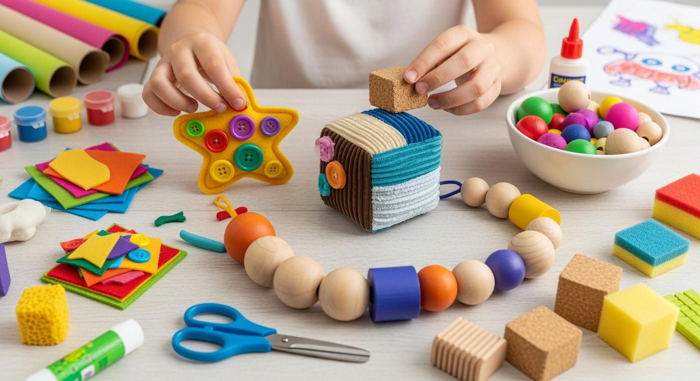 Easy Ways to Design Your Own Sensory Toys for Kids