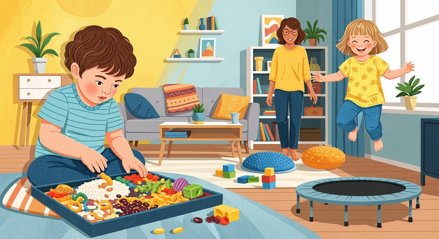 How to Create Sensory Input Activities for Kids at Home