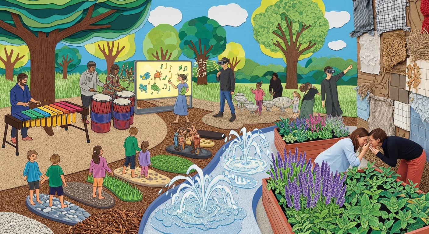 Outdoor Sensory Activities Trending in 2026