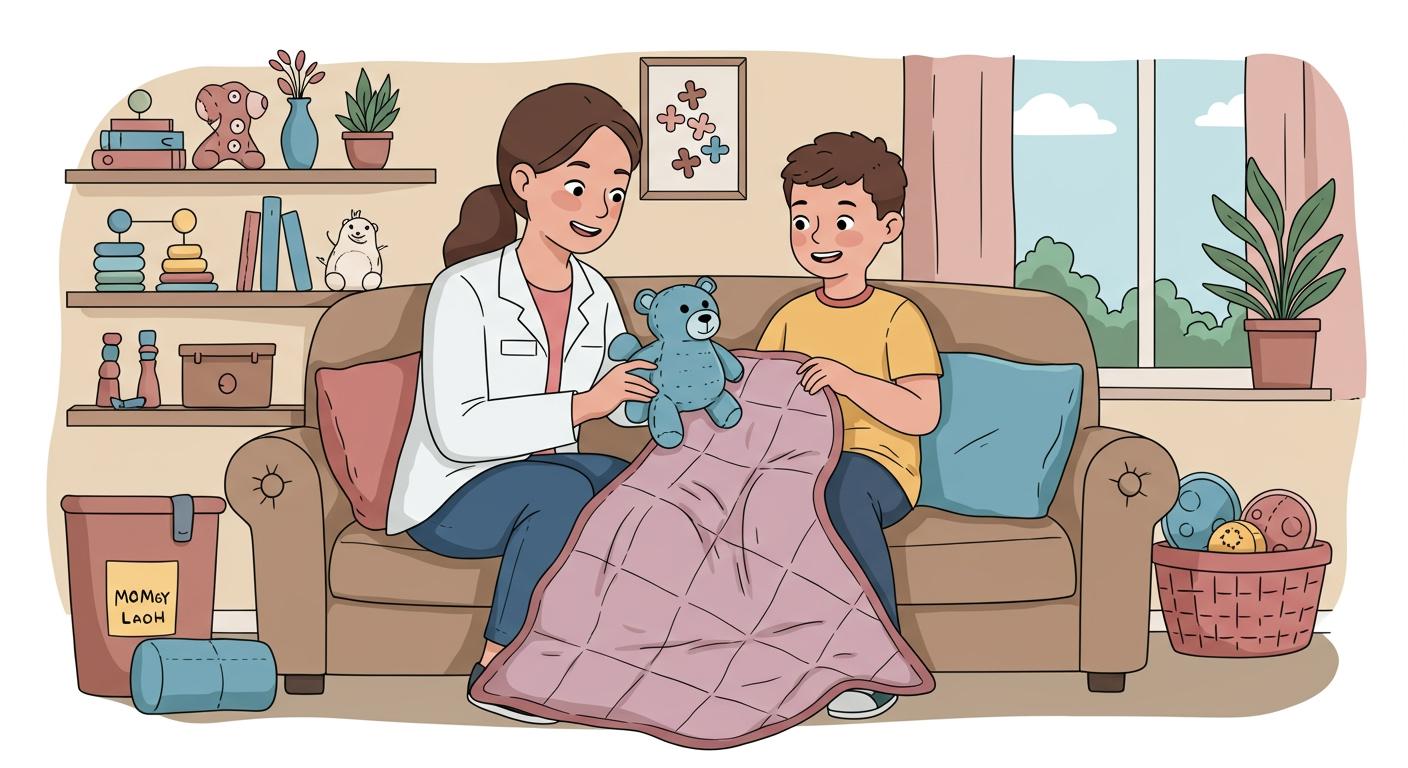 Why Occupational Therapists Recommend Weighted Items for Sensory Regulation