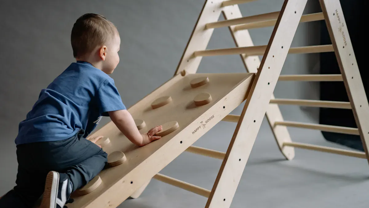 What are large motor skills for preschoolers